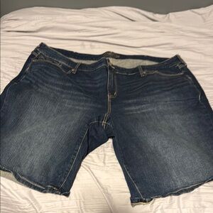 Torrid dark Blue Denim Shorts